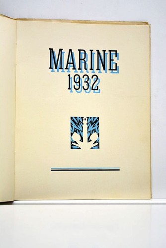 Altes buch marine national - buch,