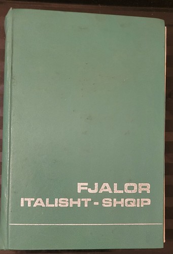 Fjalor italisht shqip - -,