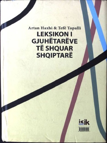 Leksikon istaknutih albanskih - leksikon,